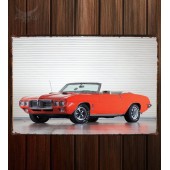 Металлическая табличка Pontiac Firebird 400 Ram Air III Convertible